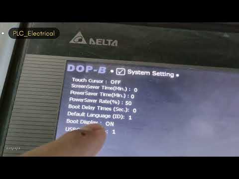 UPLOADED HMI DELTA _NO response from HMI  DOP-B_ win10