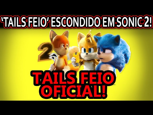 VEJA TAILS FEIO ESCONDIDO EM SONIC 2 KKKKKKK (CENAS PECULIARES