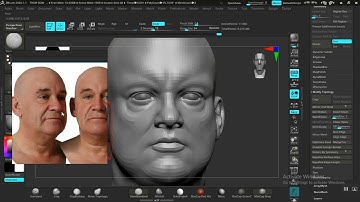 10 THOR HEAD BREAKING SYMETRY  SCULPTING IN ZBRUSH