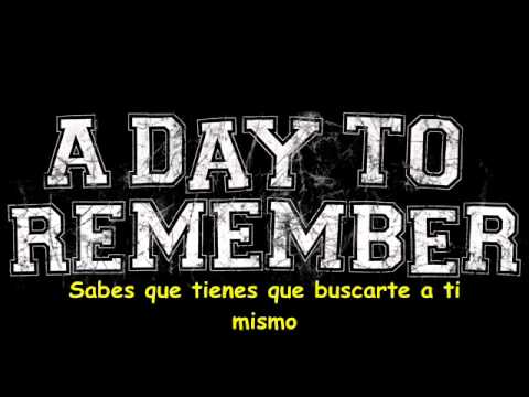 A Day To Remember - My Life For Hire (Sub Español)