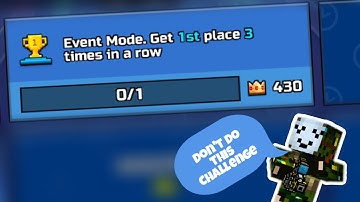 These Challenges are RIGGED… WTH | Pixel Gun 3d
