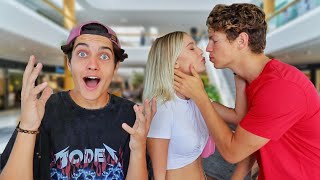 CRAZY DARES IN PUBLIC WITH FRIENDS!