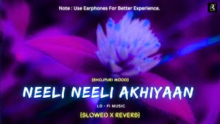 Neeli Neeli Ankhiya Se - Slowed   Reverb || Raj Bhai Khortha Lofi Songs 🔥 - #bhojpurilofi