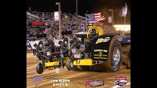 Tractor Pulling 2021 Lucas Oil Modified Tractors Pound The Clay At The Buck