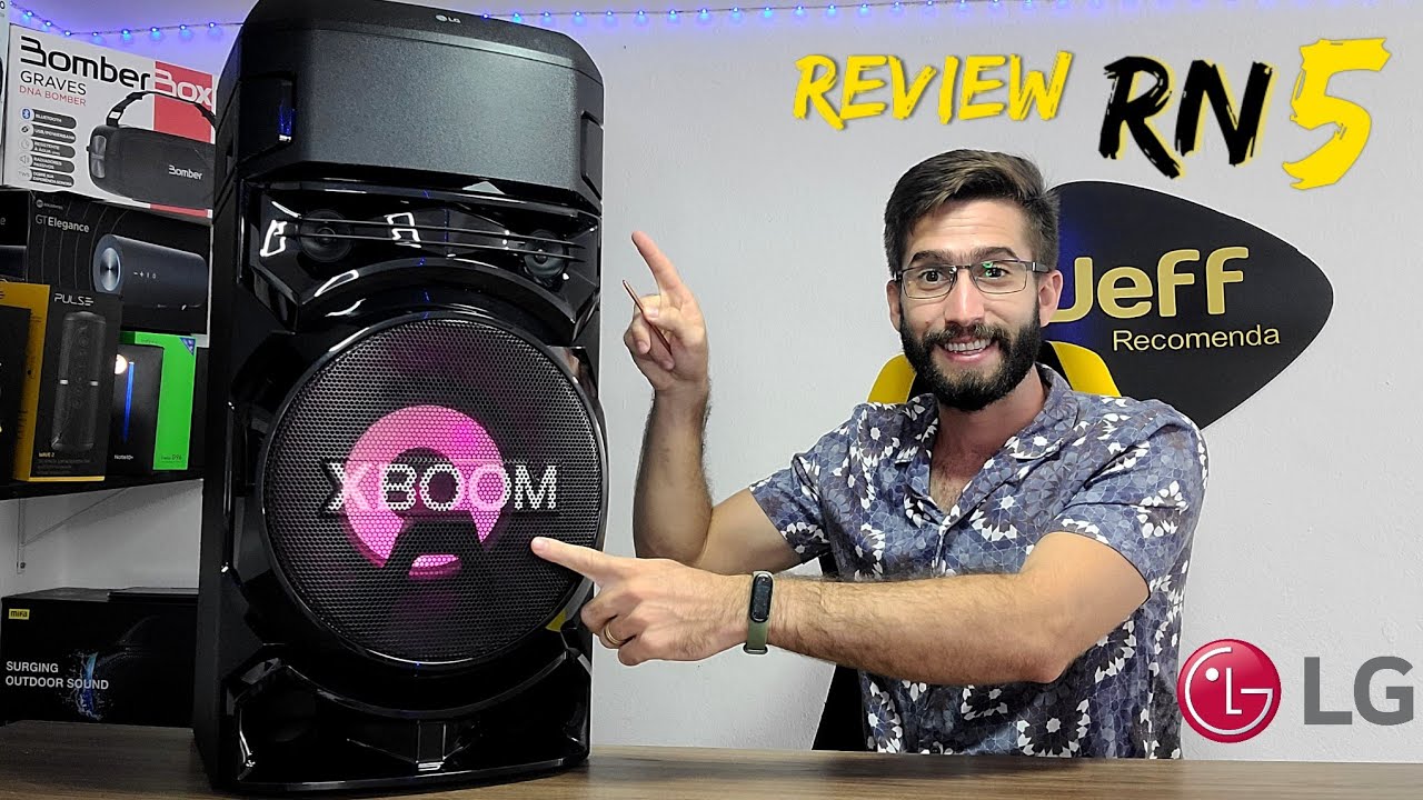 Caixa de Som Torre LG XBOOM RN5: É Boa? Vale o Custo? (Análise Completa)