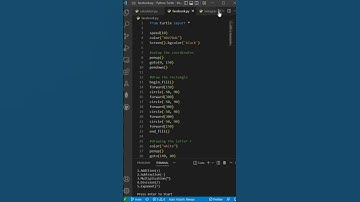Draw Facebook Logo In Python Turtle | Python Programming Project | Python Tutorial #shorts #python