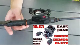 Kastking Speed demon Elite baitcaster review