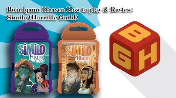 Board Game Heaven How To Play & Review 98: Similo (Horrible Guild)