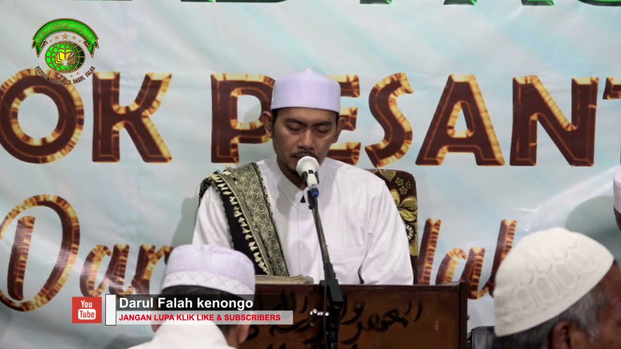 PENGAJIAN RUTIN AHAD PAGI | - KH. Achmad Abdurrahman Podok Pesantren Darul Falah 1 Plaosan