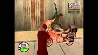 Gta Sanandreas E Poli̇ceye Biner Çap Çap Gider
