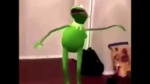 Dancing Kermit the frog