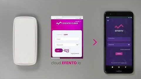 Efento NB IoT sensors configuration