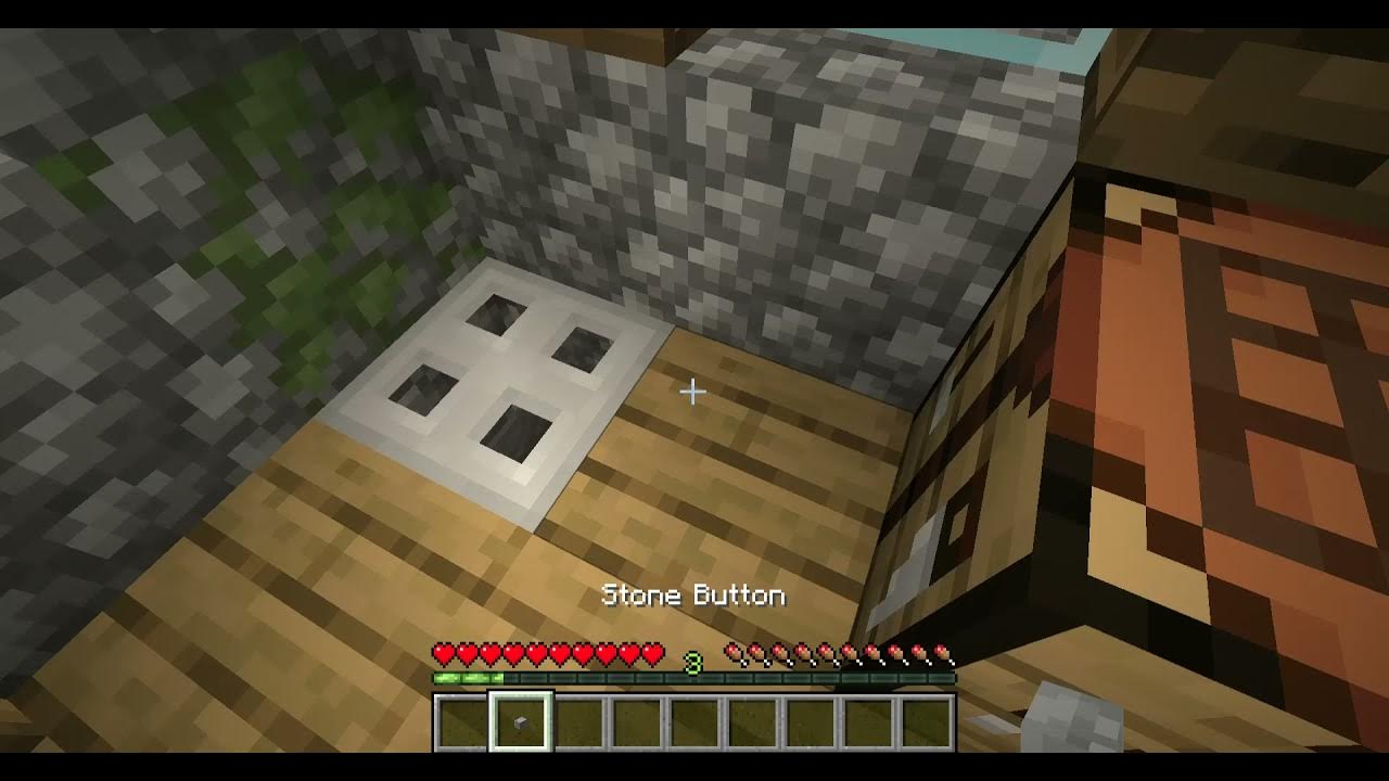 How To Close An Iron Trapdoor In Minecraft How to create iron trapdoor in Minecraft - YouTube