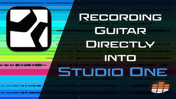 Recording Guitar Directly into Studio One