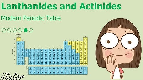 💯 Modern Periodic Table #5/6 Lanthanides and Actinides | Metals