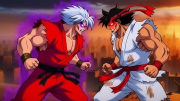 Violent Ken vs Evil Ryu – The Darkest Battle Ever Animated