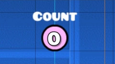 How To Use The COUNT TRIGGER In Geometry Dash