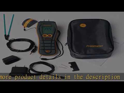 Protimeter BLD5365 Surveymaster Dual-Function Moisture Meter - YouTube