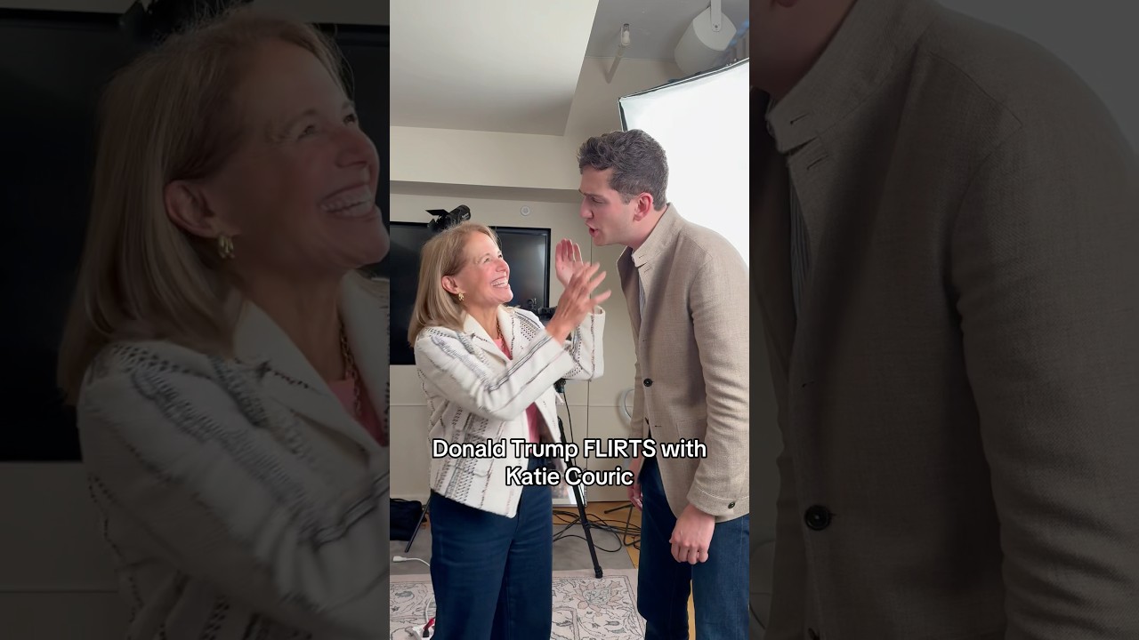 Donald Trump FLIRTS with Katie Couric (& is ALIVE)
