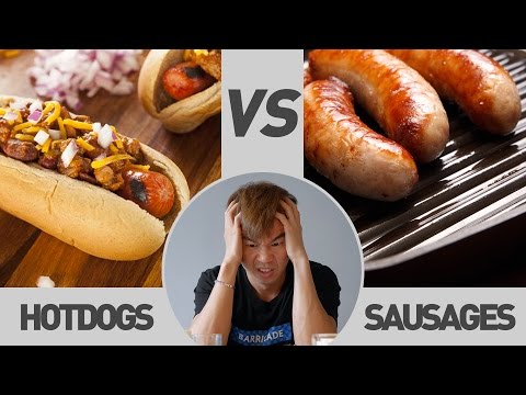 Vidéo: Différence Entre Hot Dog Et Saucisse