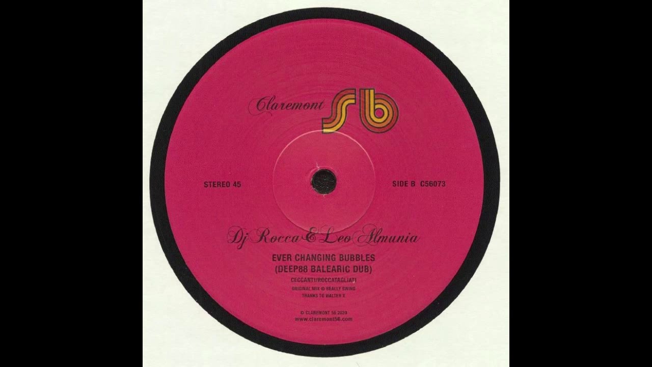 Watch DJ Rocca & Leo Almunia - Ever Changing Bubbles (Deep88 Balearic Dub) on YouTube Watch DJ Rocca & Leo Almunia - Ever Changing Bubbles (Deep88 Balearic Dub) on YouTube
