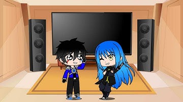 Rainimator friends react to Rain Wynter as Rimuru Tempest