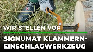 Wir stellen vor: Signumat Klammern-Einschlagwerkzeug | GRUBE.DE
