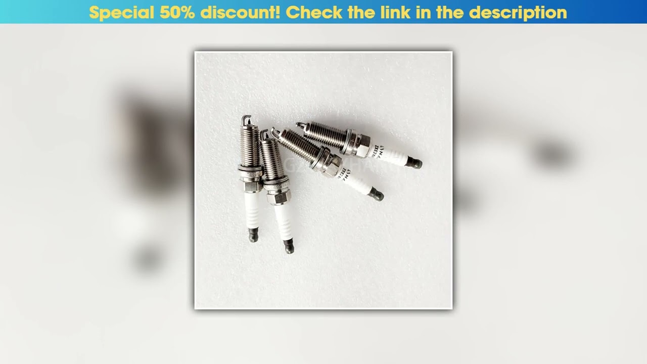 Editor’s Choice For Gelly/Geely Tugella FY11 2.0T Engine Spark Plug Set of 4•••••••••••••••••••••••