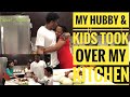 BANNED FROM MY KITCHEN | MY HUBBY & KIDS TOOK OVER MY KITCHEN