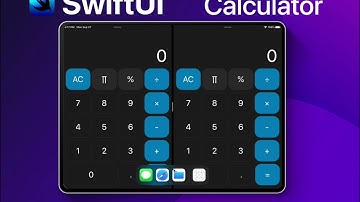 Calculator swiftUI with widget