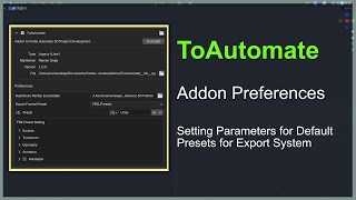 ToAutomate Addon Installation