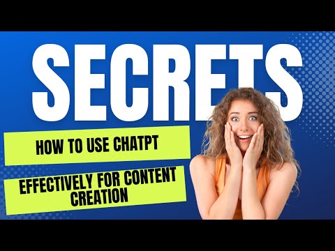 Tips and Tricks for Content Creation using ChatGPT