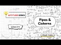 Pipes and Cisterns Aptitude Lecture 6