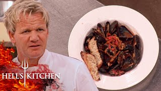 Chef Ramsays Not Impressed With The Chefs Dinner Service Menus Hells Kitchen