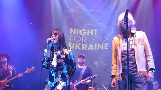 IMELDA MAY &amp; BOB GELDOF Live @ NIGHT FOR UKRAINE ( TEENAGE KICKS )