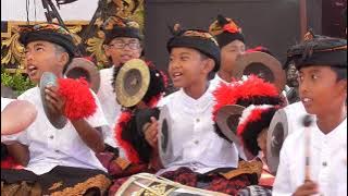 Gamelan & Cak Anak-anak Pasraman Widya Astiti Dharma, Pecatu Uluwatu