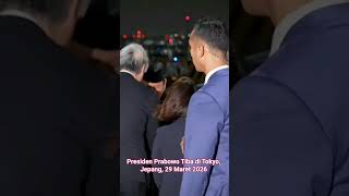 Presiden Prabowo Tiba di Tokyo, Jepang, 29 Maret 2026