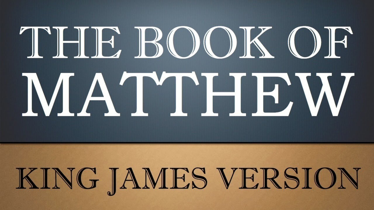 the gospel according to matthew pdf
