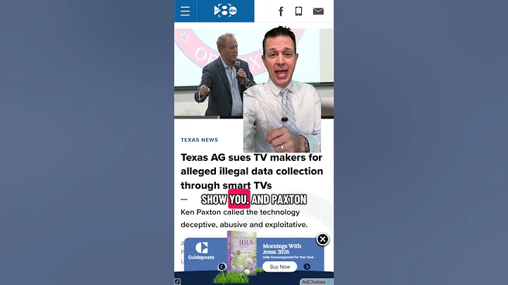 Ken Paxton sues TV makers