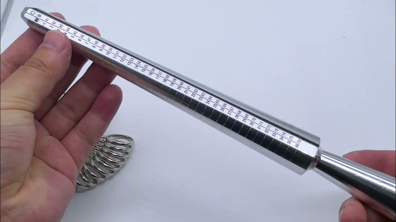 Ring measuring stick ring measuring ring ring measuring tape YouTube