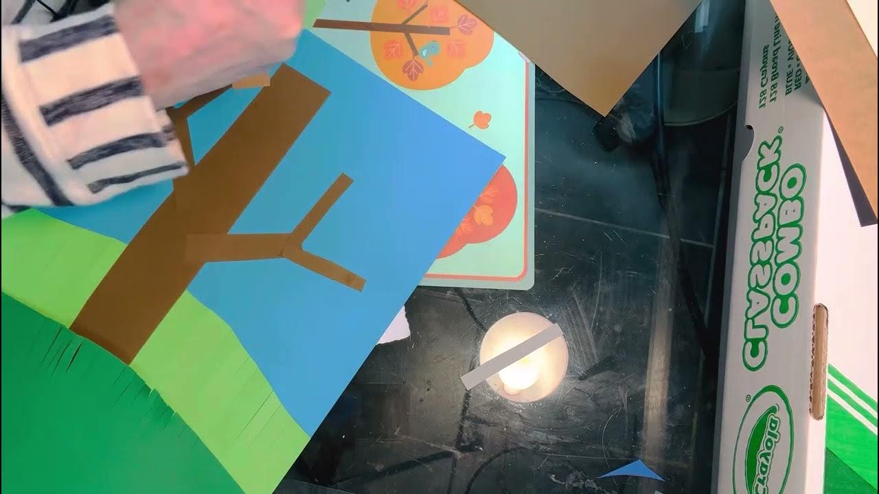 Creating a tree from construction paper Understanding how tree