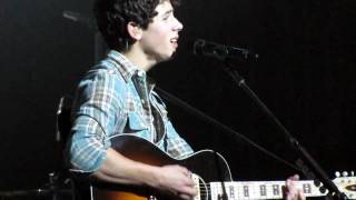What Did I do to Your Heart Nick Jonas Chicago, IL