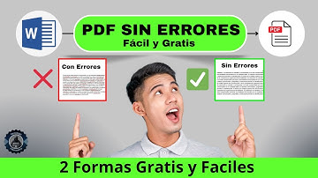 TIPS para convertir Word a PDF  RÁPIDO Y FÁCIL sin perder el formato |  EL Chico Digital
