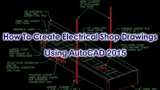 How to create electrical shop drawings using AutoCAD 2015 Learn in detail how to derive electrical shop drawing from with steps and a live example on AutoCAD 2015.