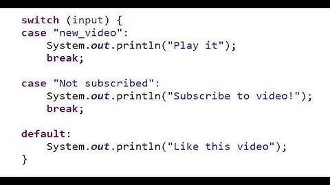 Java - switch, как работает switch, switch примеры, switch break, switch default
