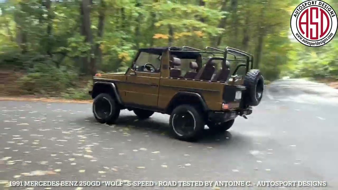 1991 Mercedes Benz 250GD “Wolf” - Road Tested by Antoine C