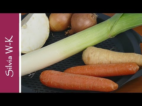 Video: Wie Man Eine Diätetische Suppe Mit Gemüsebrühe Macht