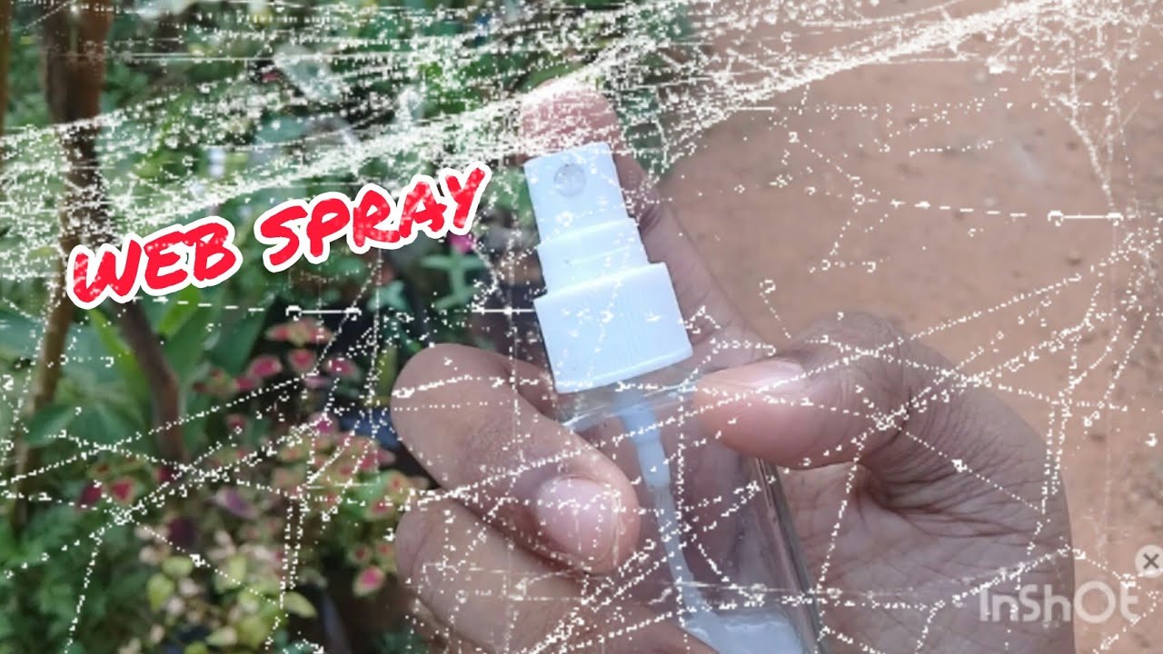 👉🕷The Web Spray Fluid |How To Make A Web Spray