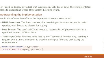 Troubleshooting Autocomplete Typeahead Search with AJAX Calls Using Bootstrap Typeahead