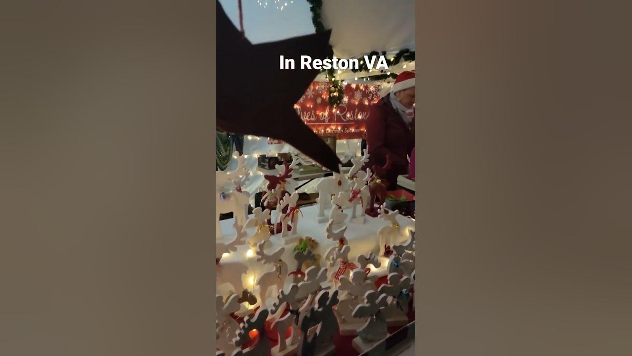 German Christmas Market in Reston VA at German Military Base YouTube
